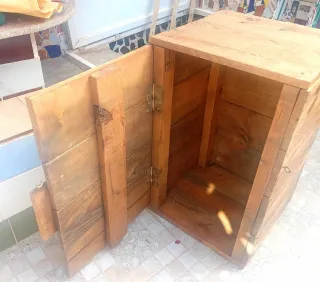 Baúl /Arcon de Madera Rústico Artesanal. Nuevo