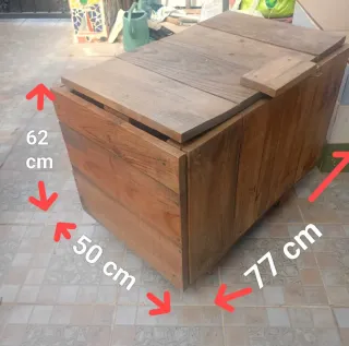 Baúl /Arcon de Madera Rústico Artesanal. Nuevo