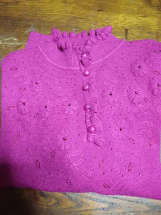 Maglia donna rosa tg L