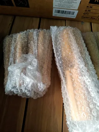 VASAGLE Appendiabiti in Legno Massello a Forma di Albero