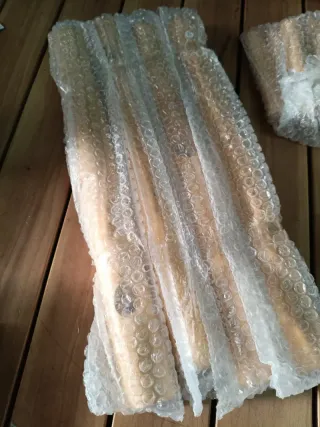 VASAGLE Appendiabiti in Legno Massello a Forma di Albero