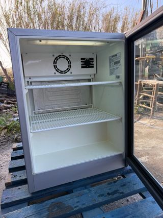 Nevera expositora cristal