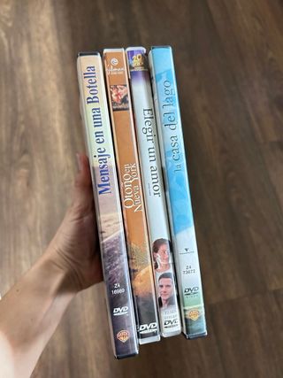 4 Películas DVD Románticas