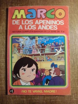 LOTE MARCO DE LOS APENINOS 1 AL 7 BRUGUERA 1976