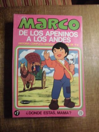 LOTE MARCO DE LOS APENINOS 1 AL 7 BRUGUERA 1976