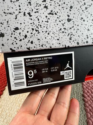 Nike Air Jordan 4 Retro Bred Reimagined