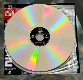 Laserdisc LD Robocop 2 1990 Edicion Japonesa