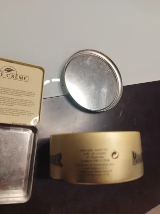 Lote 2 Cajas Metálicas: Café Crème y Cherry Drops