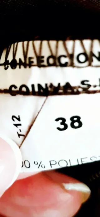 Pantalón campana raso COINYA negro