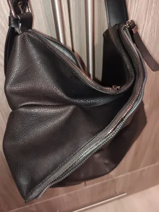 Borsa donna pelle nera