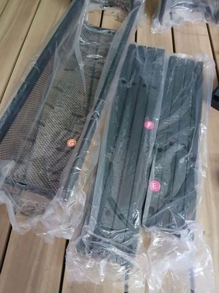 VASAGLE Carro de 4 Niveles, Carro Estrecho Cocina