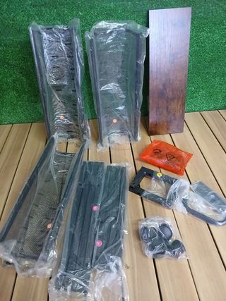 VASAGLE Carro de 4 Niveles, Carro Estrecho Cocina