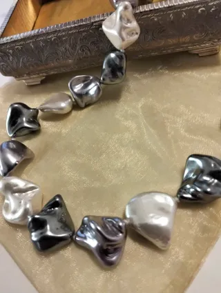 Collana perle artigianale