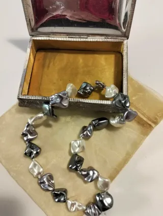 Collana perle artigianale