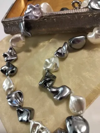 Collana perle artigianale