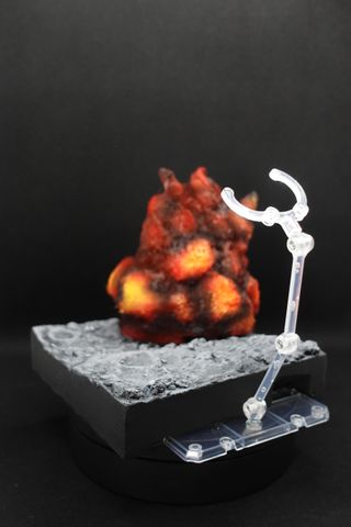 Diorama Gundam LUNAR STRIKE 1/144