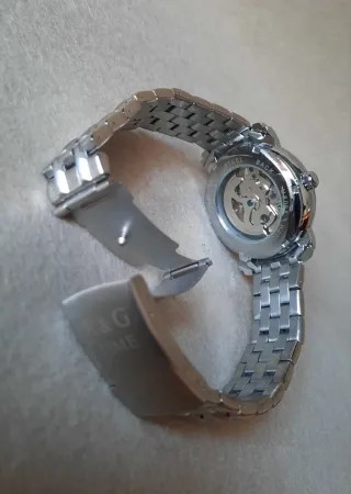 Orologio automatico uomo R&G TIME oro/argento