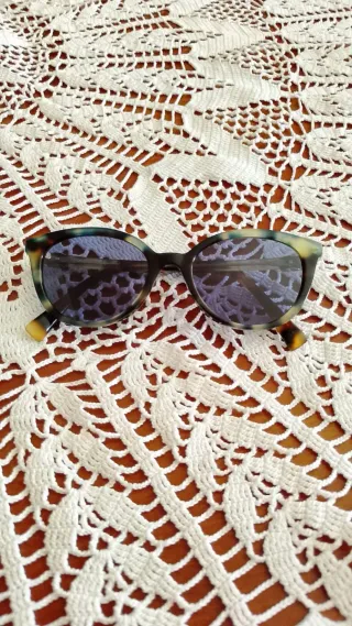 Gafas de sol tortuga y azul