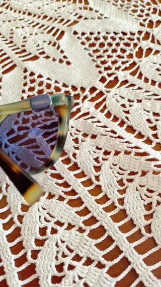 Gafas de sol tortuga y azul