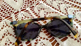 Gafas de sol tortuga y azul