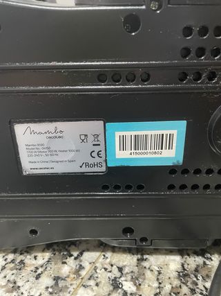 Robot Cocina Mambo Cecotec 9590