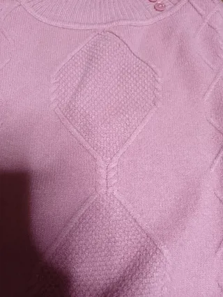 Maglione donna rosa taglia L