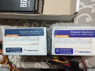 Lote 2 Fuentes Alimentación PC
