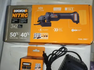 Amoladora Angular Worx Nitro WX815.9 115mm