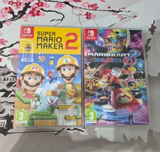 Mario Kart 8 Deluxe y Super Mario Maker