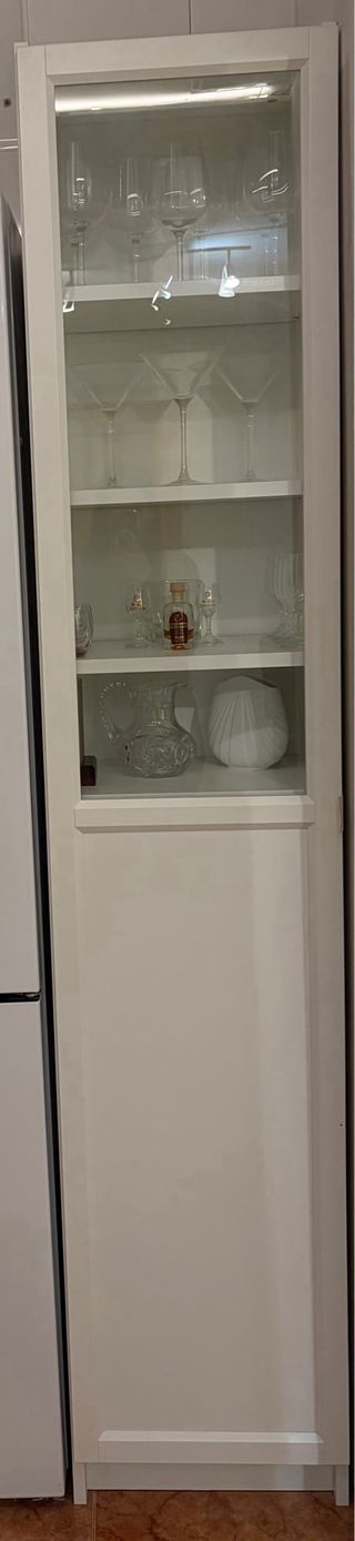 Librero/Armario Blanco Salón