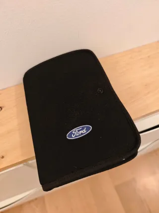 Portadocumentos Ford Original Negro