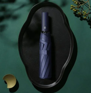 Paraguas Plegable Automático Azul