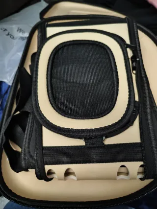 Transportín para mascotas floral