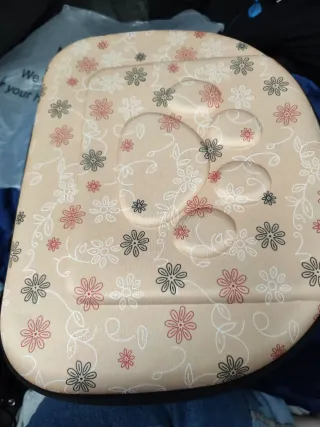 Transportín para mascotas floral