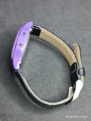 Reloj Timex Digital Morado y Negro