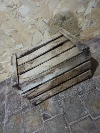 Vecchie scatole di legno (2 unità)