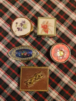 Lote 5 Pastilleros Antiguos