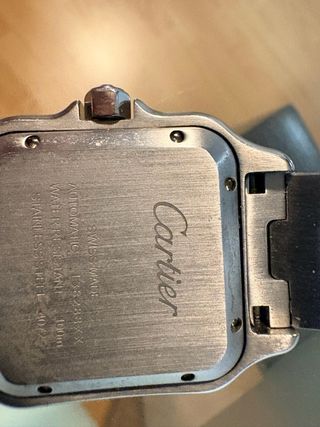 Réplica Cartier Dual Time Plata