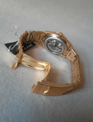 Orologio BELLOS Automatico Uomo Oro Nero