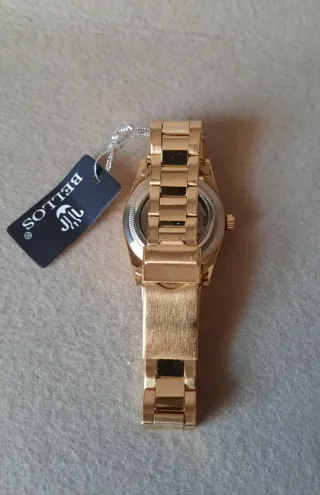 Orologio BELLOS Automatico Uomo Oro Nero