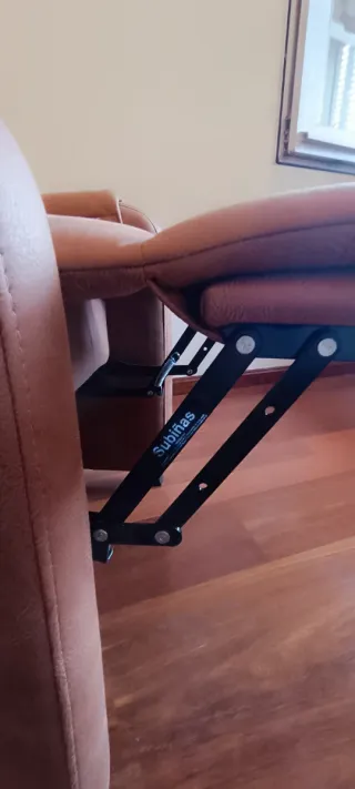 Sillón relax motorizado doble reposapiés