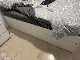 Estructura Cama Matrimonio Ikea (140 x 200)