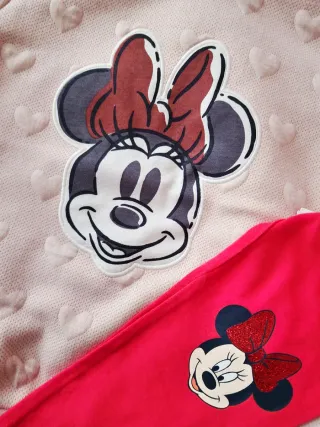 4 AÑOS CONJUNTO niña MINNIE MOUSE DISNEY C&A NUEVO
