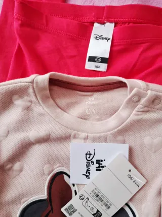 4 AÑOS CONJUNTO niña MINNIE MOUSE DISNEY C&A NUEVO