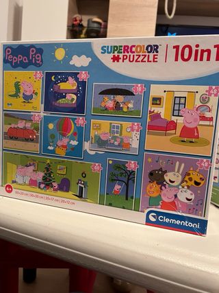 8 juegos/lote de Peppa Pig