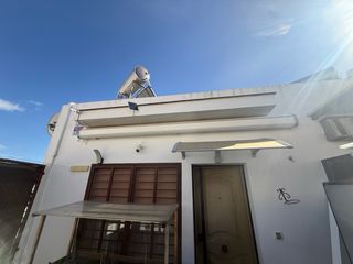 Toldo Nori extensible motorizado gris 4x3