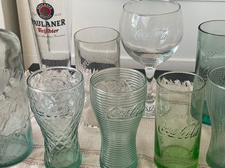 Lote Coca-Cola: Bottiglia e Bicchieri