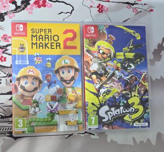 Super Mario Maker 2 e Splatoon 3 per Nintendo Switch