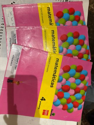 Libros de matemáticas