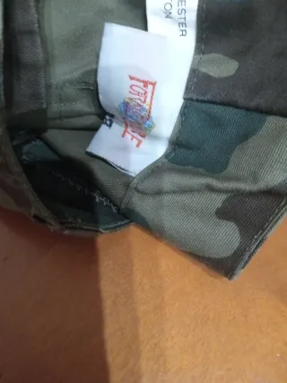 Traje militar camuflajenum38 Impecable 3 pieza